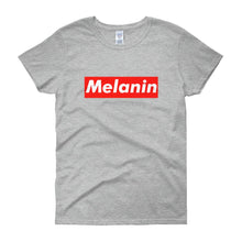 Load image into Gallery viewer, Melanin (Tag) - Women&#39;s short sleeve t-shirt

