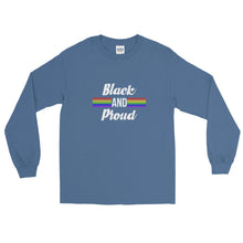 Load image into Gallery viewer, Black and Proud (Proud) - Long Sleeve T-Shirt