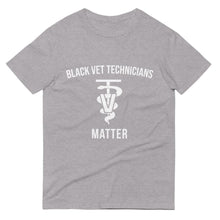 Load image into Gallery viewer, Black Veterinarian Technicians Matter - Unisex Short-Sleeve T-Shirt