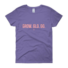 Load image into Gallery viewer, Gro Glo Go - Women's short sleeve t-shirt