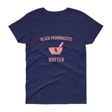 Load image into Gallery viewer, Black Pharmacists Matter (logo) - Women&#39;s short sleeve t-shirt
