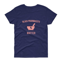 Load image into Gallery viewer, Black Pharmacists Matter (logo) - Women's short sleeve t-shirt