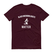 Load image into Gallery viewer, Black Microbiologists Matter - Unisex Short-Sleeve T-Shirt