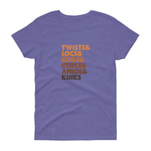 Load image into Gallery viewer, Hair List - Women's short sleeve t-shirt