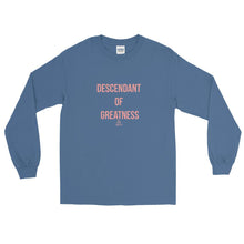 Load image into Gallery viewer, Descendant Of Greatness - Long Sleeve T-Shirt