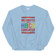 Load image into Gallery viewer, Melanated And HBCU Educated - Sweatshirt
