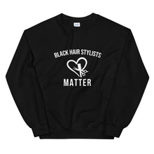 Load image into Gallery viewer, Black Hair Stylists - Unisex Sweatshirt