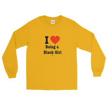 Load image into Gallery viewer, I Love Being A Black Girl - Long Sleeve T-Shirt