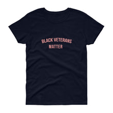 Load image into Gallery viewer, Black Veterans Matter - Women's short sleeve t-shirt