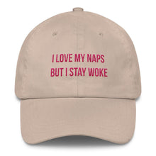 Load image into Gallery viewer, I Love My Naps But I Stay Woke - Classic Hat
