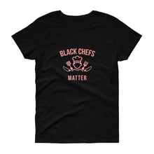 Load image into Gallery viewer, Black Chefs Matter (logo) - Women's short sleeve t-shirt