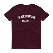 Load image into Gallery viewer, Black Dietitians Matter - Unisex Short-Sleeve T-Shirt