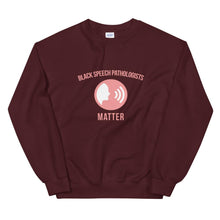 Load image into Gallery viewer, Black Speech Pathologists Matter (Logo) - Sweatshirt