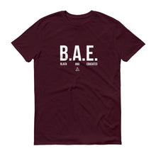 Load image into Gallery viewer, black-pride-clothing-bae-t-shirt-burgundy-my-pride-apparel