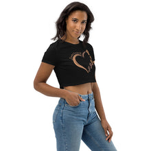 Load image into Gallery viewer, Juneteenth Heart - Crop Top
