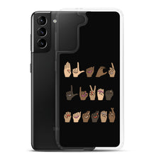 Load image into Gallery viewer, BLM (American Sign Language) - Android Case