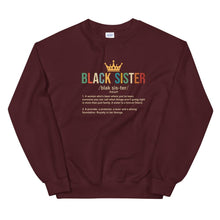 Load image into Gallery viewer, Black Sister - Sweatshirt