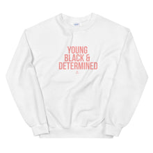 Load image into Gallery viewer, Young Black and Determined - Sweatshirt