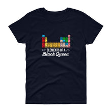 Load image into Gallery viewer, Elements Of aA Black Queen - Women's short sleeve t-shirt