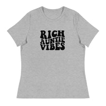 Load image into Gallery viewer, Rich Auntie Vibes - Women's Short Sleeve T-Shirt