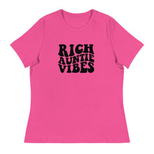 Load image into Gallery viewer, Rich Auntie Vibes - Women's Short Sleeve T-Shirt
