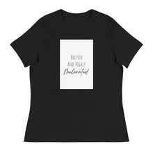 Load image into Gallery viewer, Blessed and Highly Melanated - Women's Short Sleeve T-Shirt