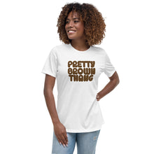 Load image into Gallery viewer, Limited Edition - Pretty Brown Thang (Brown Font) Tee