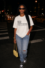 Load image into Gallery viewer, Hustle Tavel Listen To 90s RnB Minding My Own Business - Premium Soft Lux t-shirt

