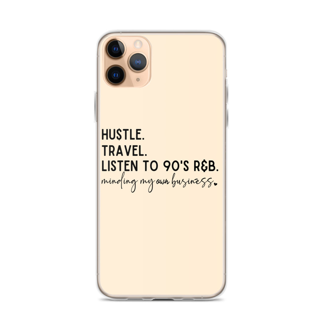 Hustle Travel - iPhone Case