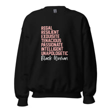 Load image into Gallery viewer, Black Woman List - Sweatshirt
