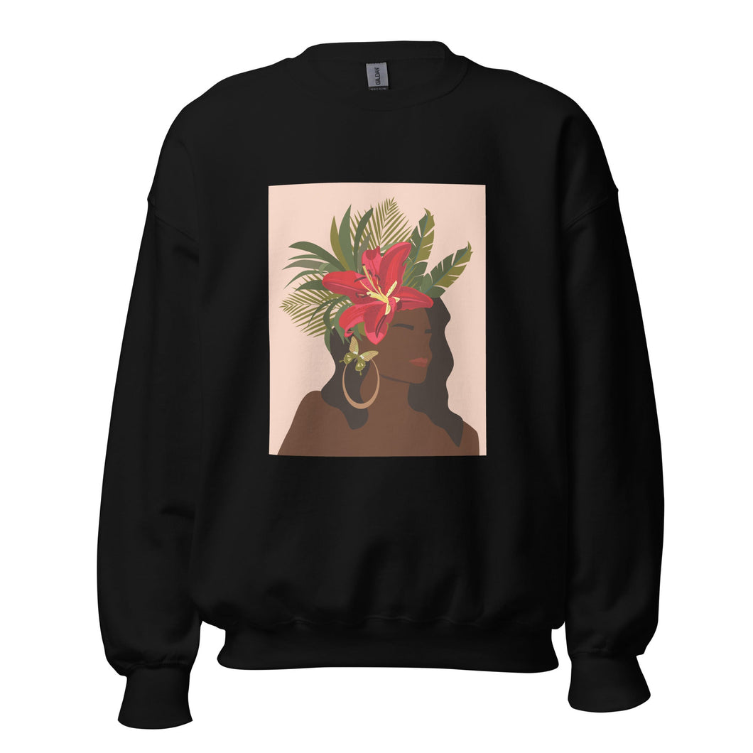 Flower Head - Sweatshirt
