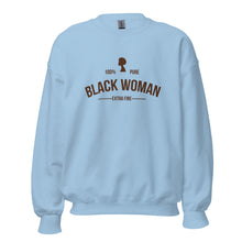 Load image into Gallery viewer, Pure Black Woman - Sweatshirt
