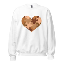 Load image into Gallery viewer, Melanin Heart Puzzle - Sweatshirt
