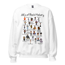 Load image into Gallery viewer, ABC&#39;s Of Black History - Sweatshirt
