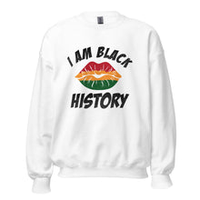 Load image into Gallery viewer, I Am Black History (Lips) - Sweatshirt
