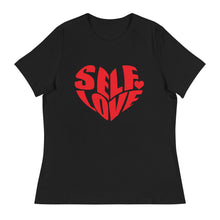 Load image into Gallery viewer, Self Love Heart Women&#39;s Short Sleeve  T-Shirt
