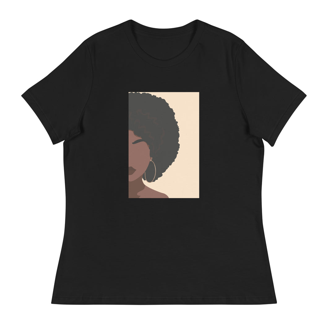 Half Face - Women's Relaxed T-Shirt