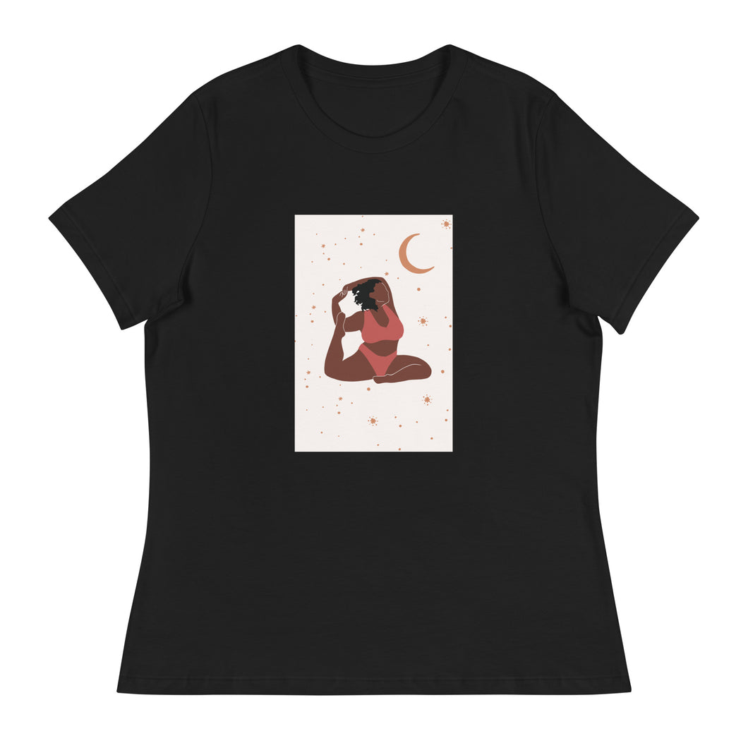 Yoga Pose - Women's Relaxed T-Shirt