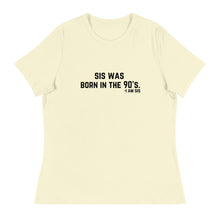 Load image into Gallery viewer, Born in the 90&#39;s - Women&#39;s Relaxed T-Shirt
