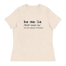 Load image into Gallery viewer, Kamala (Madam President) - Women&#39;s Short Sleeve T-Shirt
