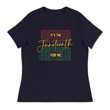 Load image into Gallery viewer, It&#39;s The Juneteenth - Women&#39;s Short Sleeve T-Shirt
