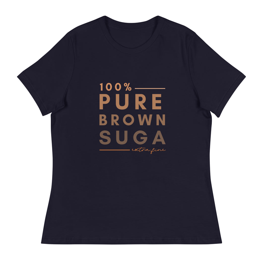 Pure Brown Sugar Women's Short Sleeve T-Shirt