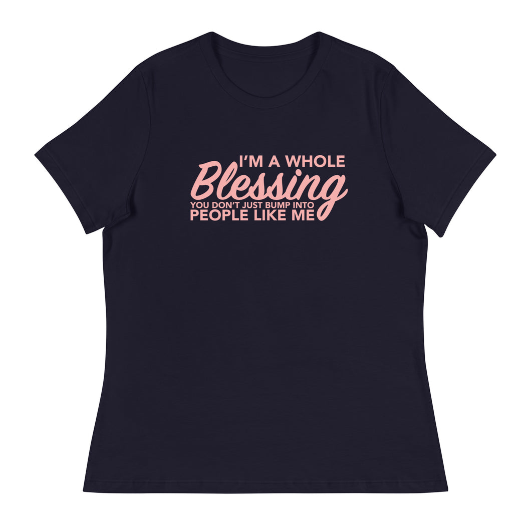 I'm a Whole Blessing Women's Short Sleeve T-Shirt