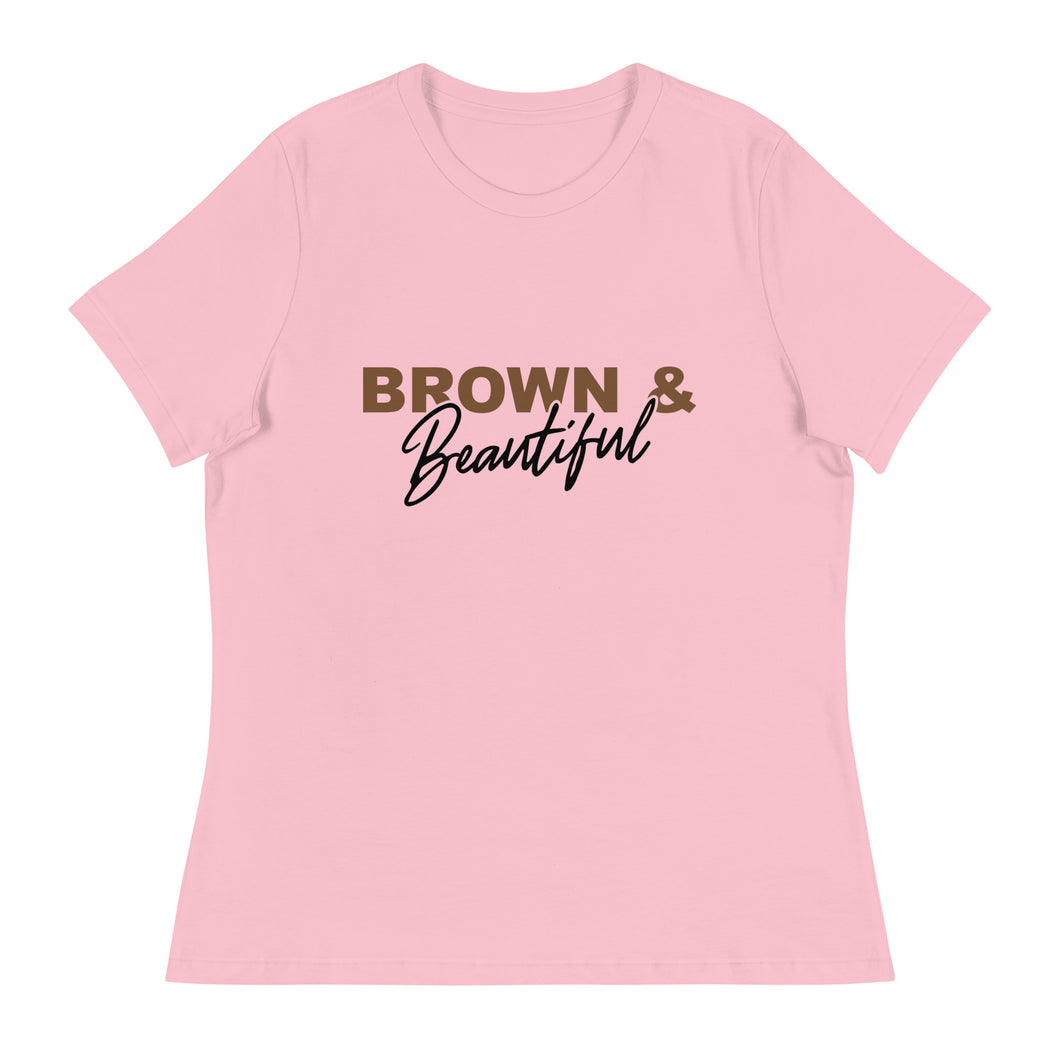 Brown Beautiful - Women's Relaxed T-Shirt