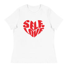 Load image into Gallery viewer, Self Love Heart Women&#39;s Short Sleeve  T-Shirt
