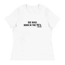 Load image into Gallery viewer, Born in the 90&#39;s - Women&#39;s Relaxed T-Shirt
