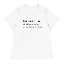 Load image into Gallery viewer, Kamala (Madam President) - Women&#39;s Short Sleeve T-Shirt
