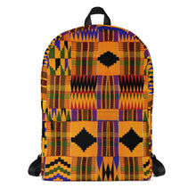 Load image into Gallery viewer, African Prink (Kente) - Backpack
