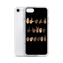 Load image into Gallery viewer, BLM (American Sign Language) - iPhone Case
