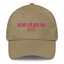 Load image into Gallery viewer, Being A Black Girl Is Lit - Classic Hat
